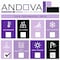 Andova Tiles Vega 1" x 4" Beveled Glass Mosaic Tile ANDVEG169 - alternate 2
